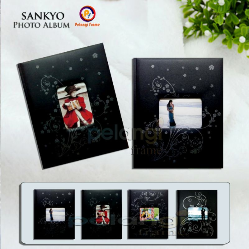 Album foto magnetik 3R - 10R jumbo (isi 10 sheet)