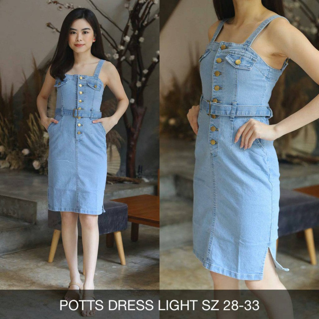 DRESS JEANS WANITA POTTS DRESS 28-33