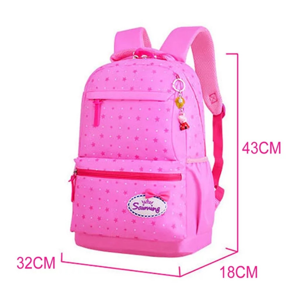 Should Bag 3in1 - Tas Ransel Sekolah Anak Wanita Dan Pria Terbaru 2021 Kekinian Motif Carakter Bintang RIbbon Korean Style Murah