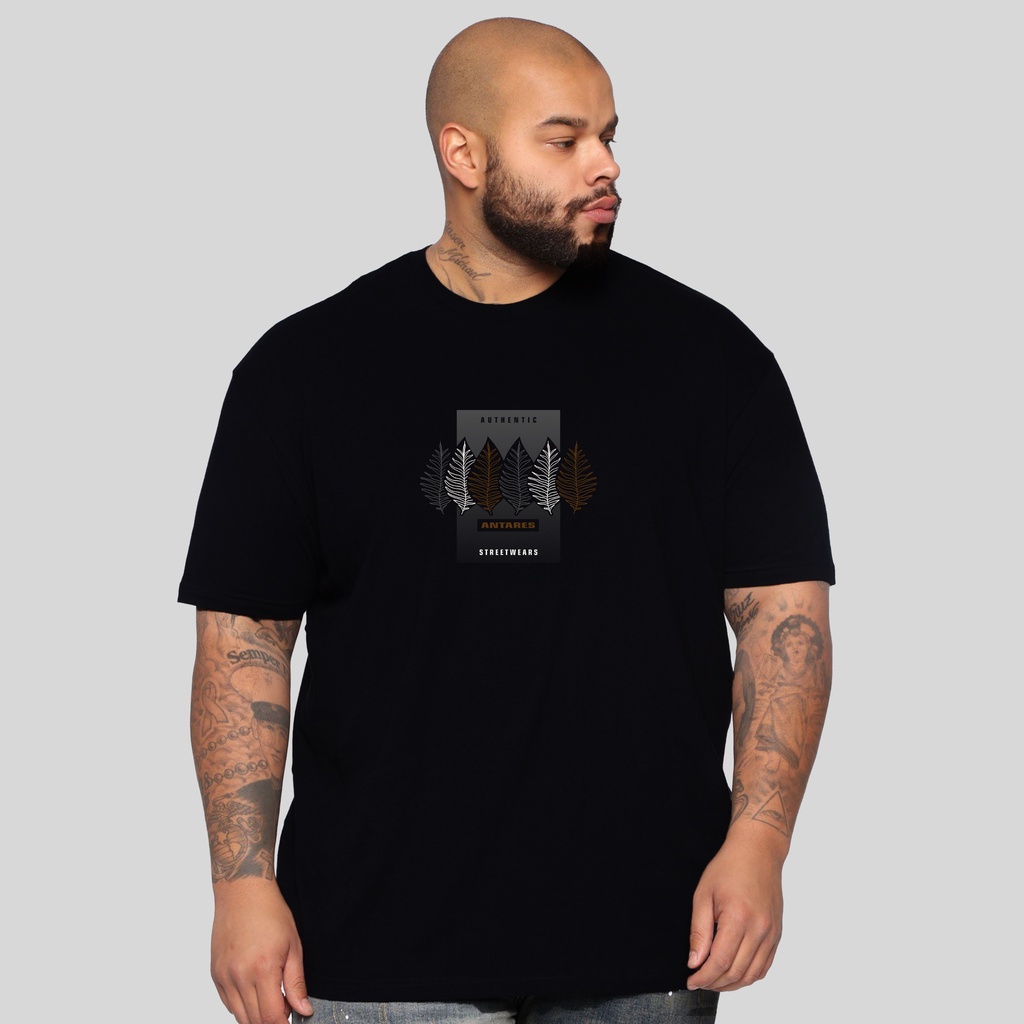 KAOS PRIA UKURAN JUMBO BIG SIZE XXXXL XXXXXL DISTRO PREMIUM LEAF