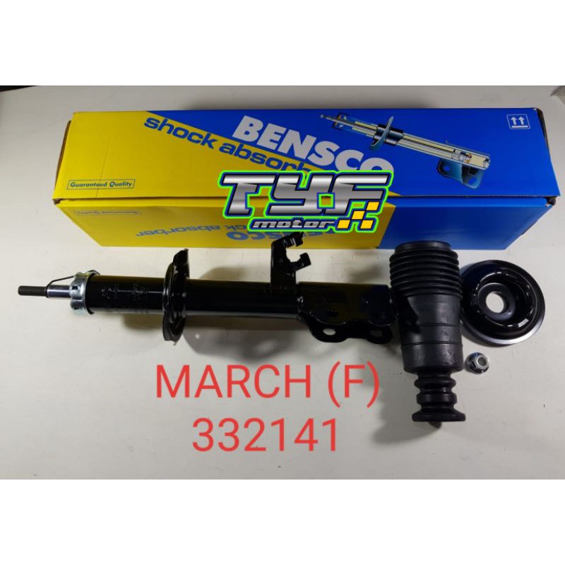 SHOCKBREAKER ABSORBER DEPAN NISSAN MARCH 2011-2015 ORI BENSCO