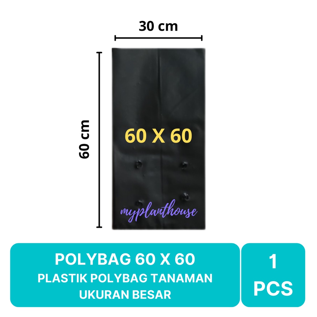 Plastik Polybag Tanaman Ukuran Besar Eceran