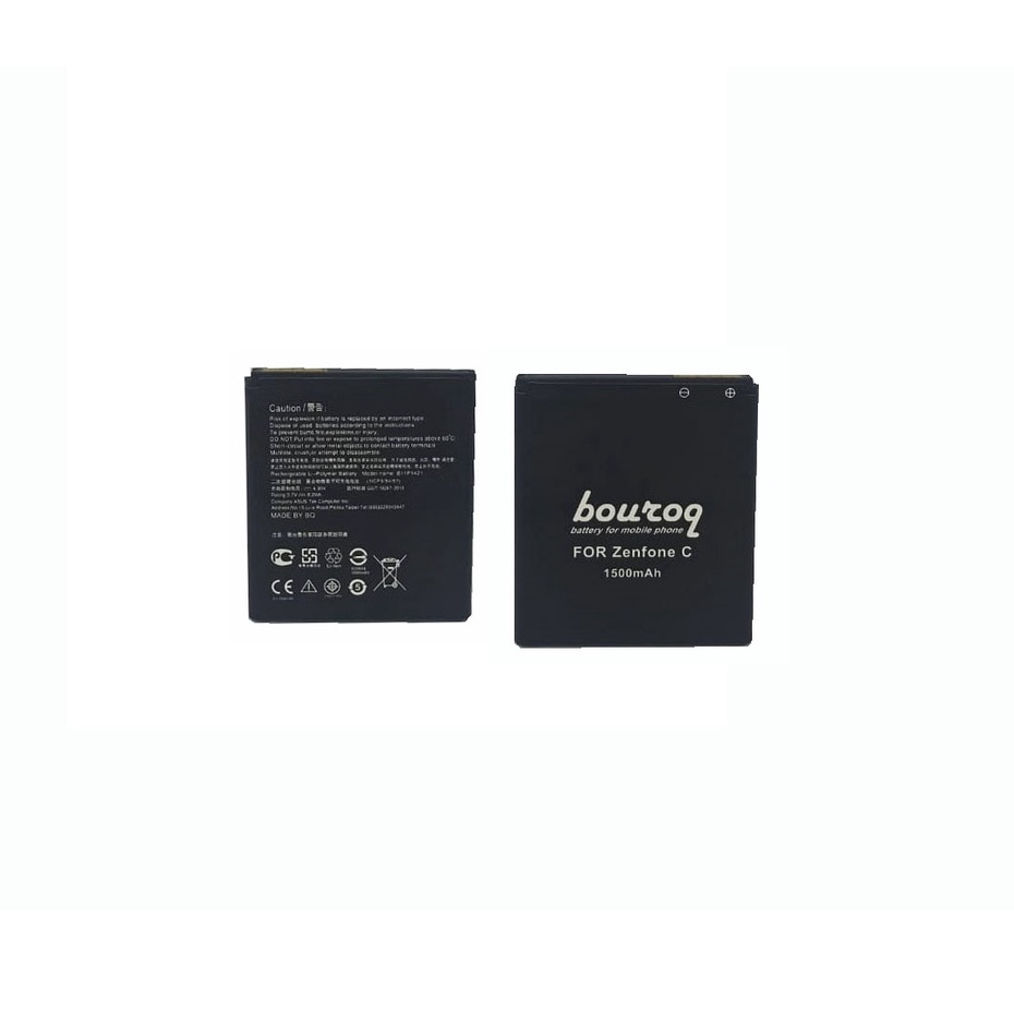 Battrey Asus Zenfone C Batre Bouroq Double Power IC Protection Battrey