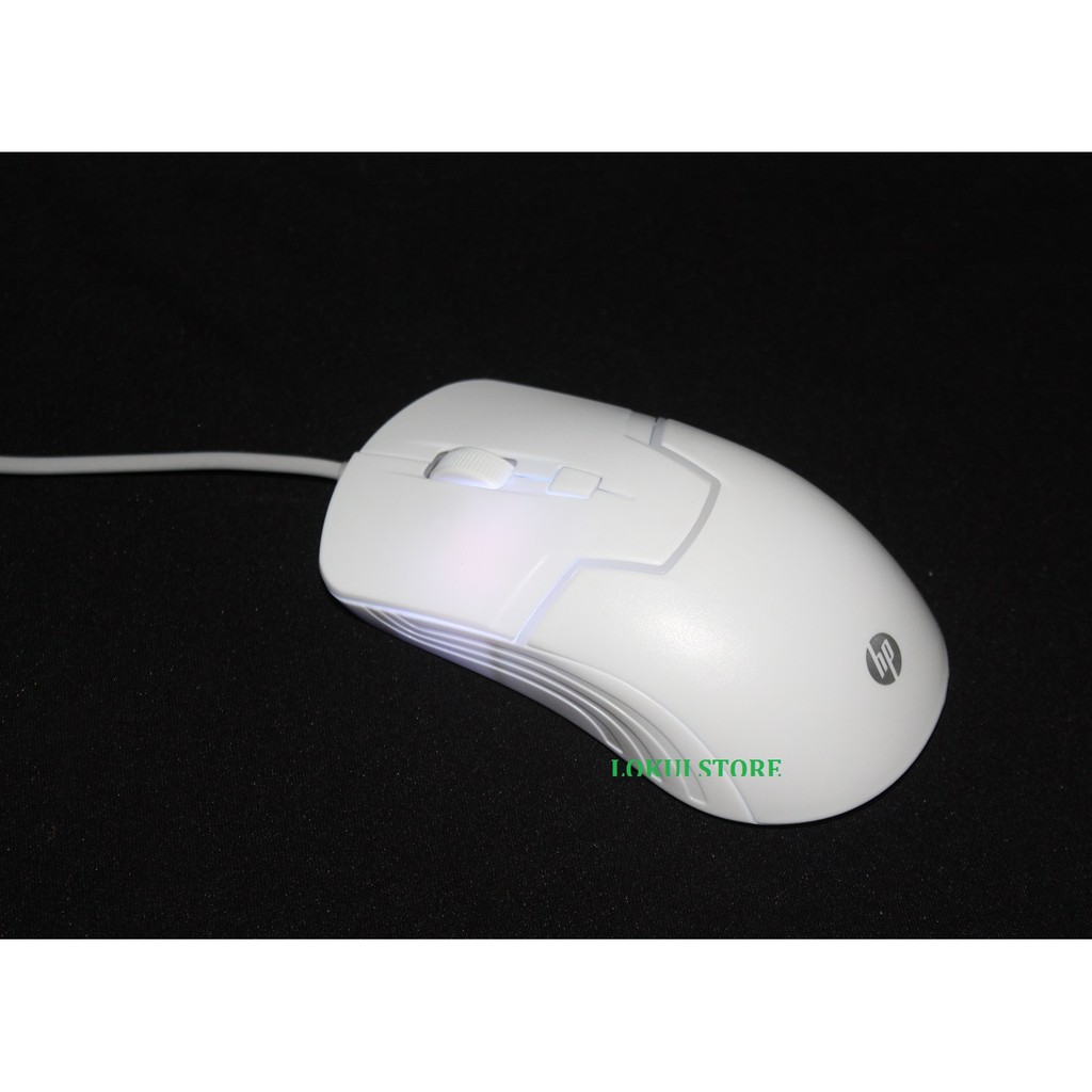 Hp M100 Mouse Gaming USB Wired HP m100 Led RGB