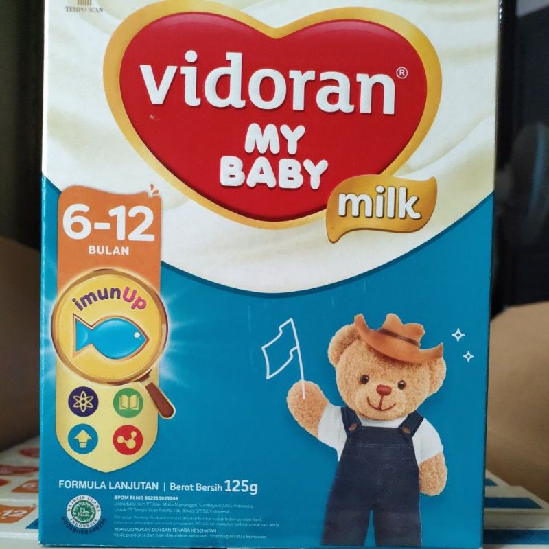 SUSU VIDORAN MY BABY 6-12 BULAN 125 Gram