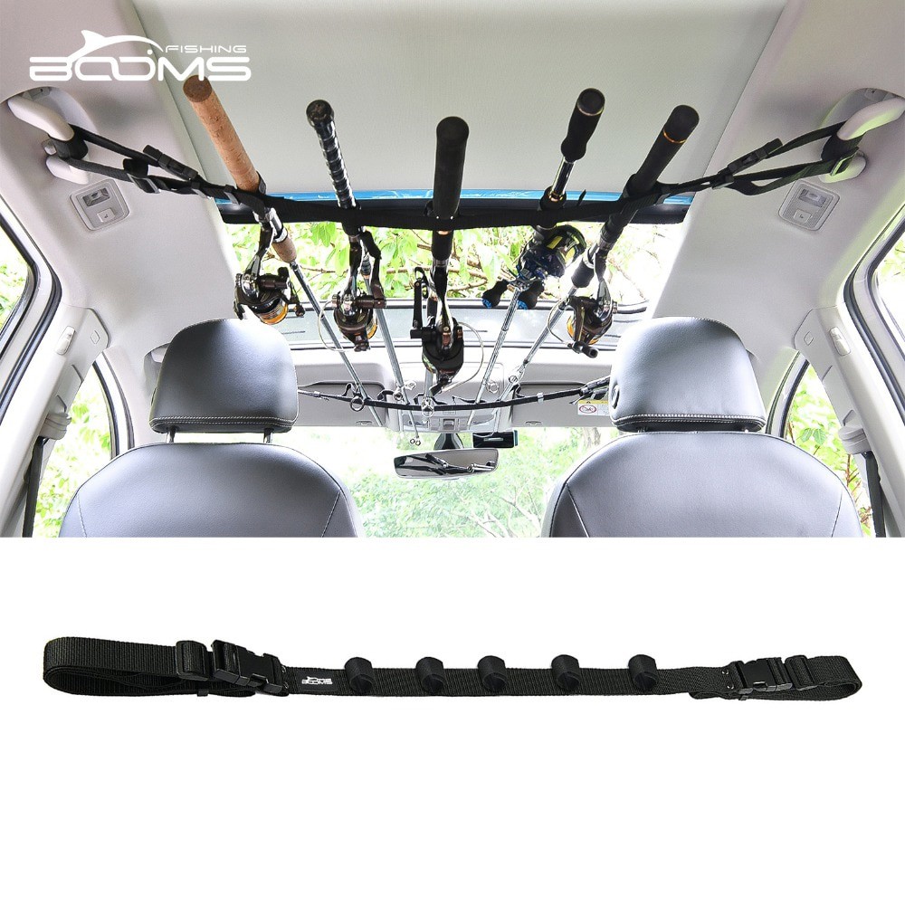 1Pasang Tali Suspender Gantung Joran Pancing Mobil Strap Belt gantungan Rod Holder Mobil FireCast