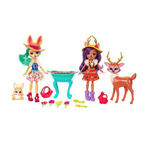 Enchantimals Garden Magic Doll Play Set Mainan Boneka Bertema Berkebun