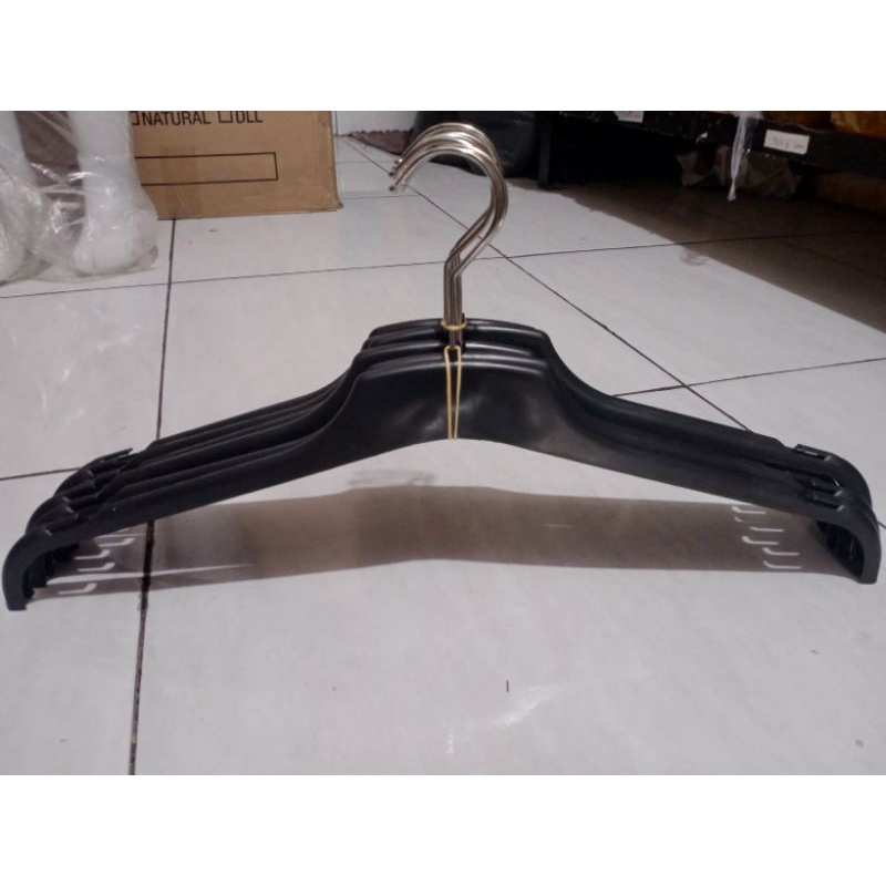 Hanger Baju Dewasa 282 Hitam 1lusin