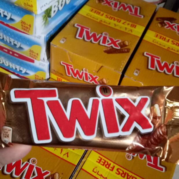 

[KODE PRODUK GRGFJ7670] TWIX dan BOUNTY coklat Import Arab