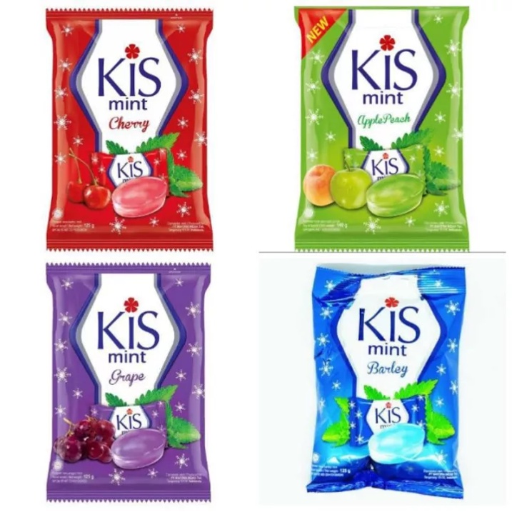 

Kis Mint Permen Candy 135G 1 Bag Apple Barley Grape Cherry All Variant