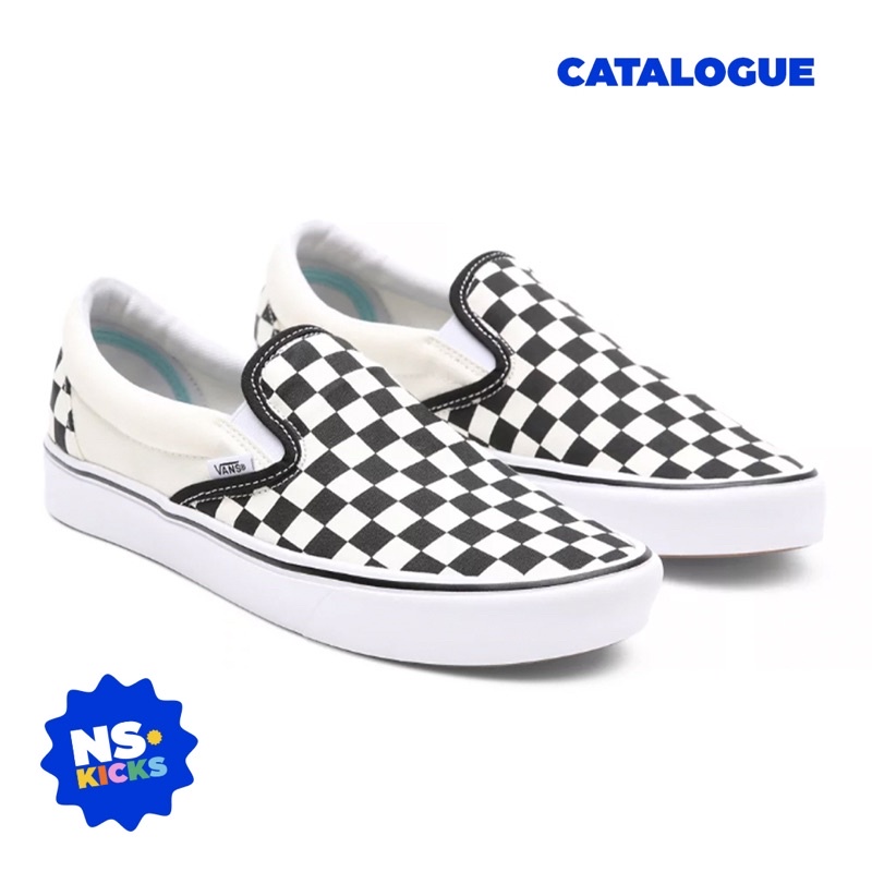 vans white comfycush