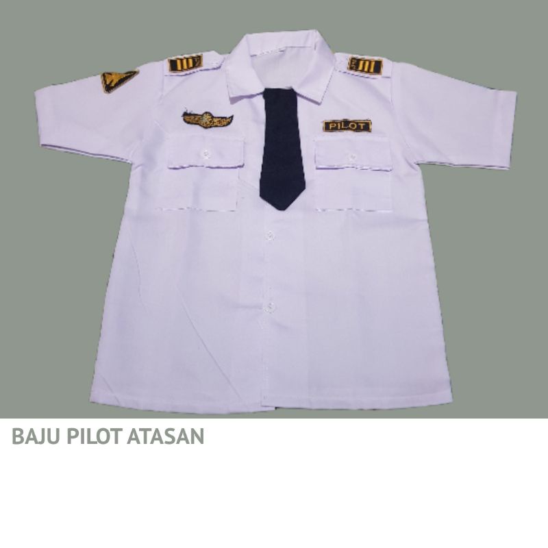 BAJU PILOT ANAK / BAJU PILOT ANAK LAKI LAKI / BAJU SERAGAM PILOT / BAJU PILOT ANAK PEREMPUAN