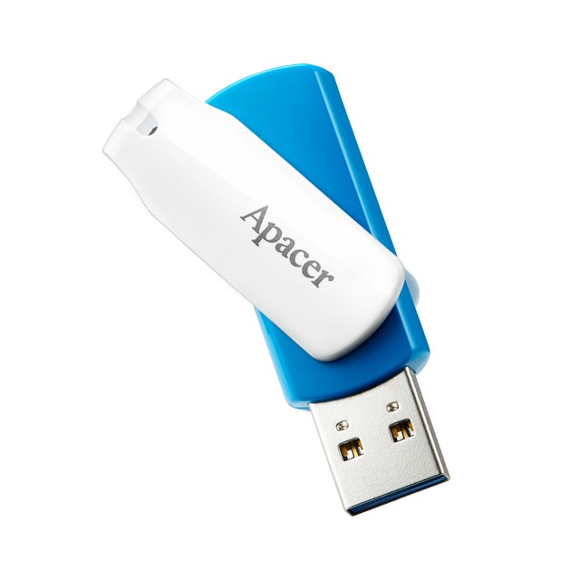 APACER Flash Drive AH357 USB 3.2 Gen 1 64GB - Blue