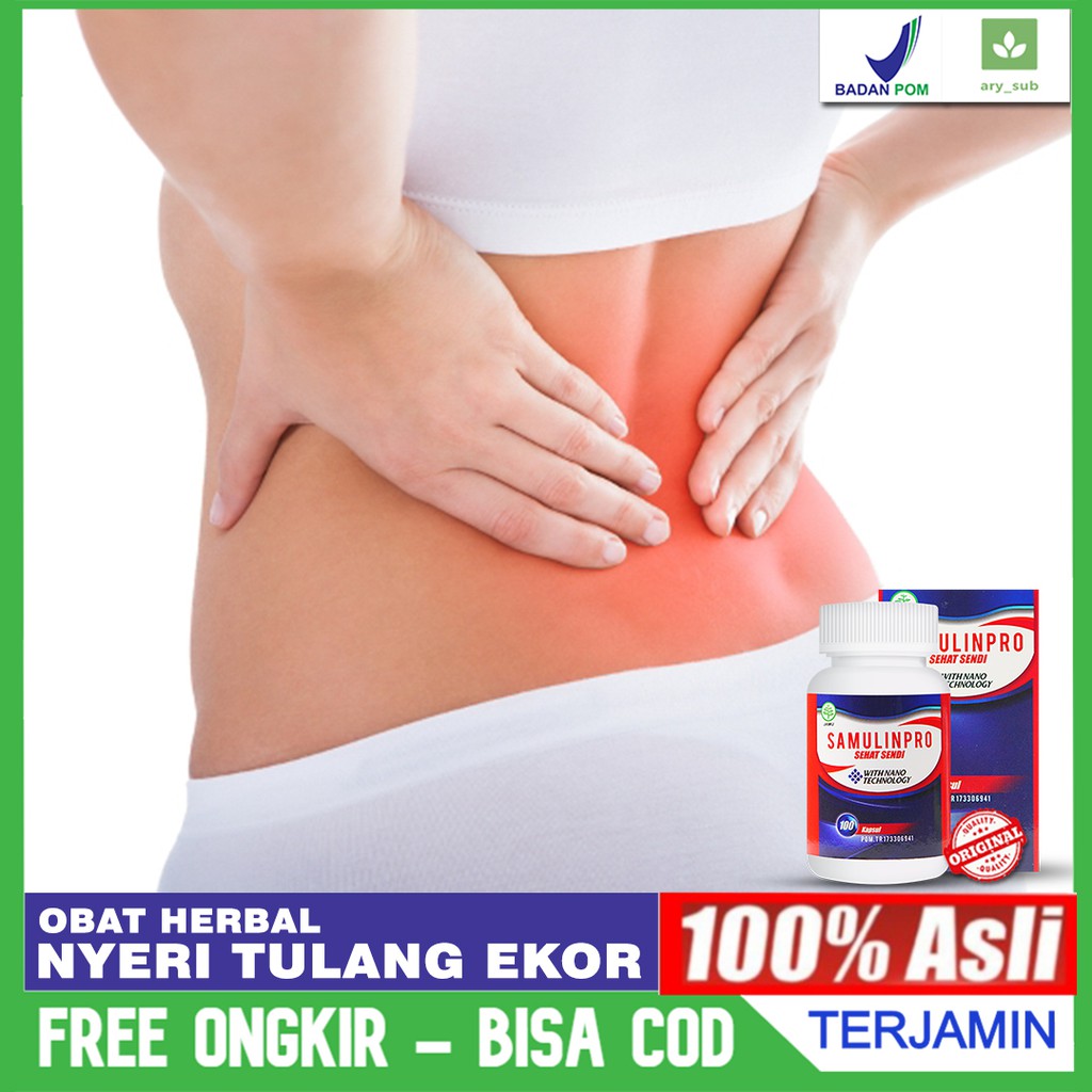 

Obat Nyeri Tulang Ekor Belakang, Nyeri Sendi Rematik, Asam Urat, Encok Herbal Samulinpro Sehat Sendi