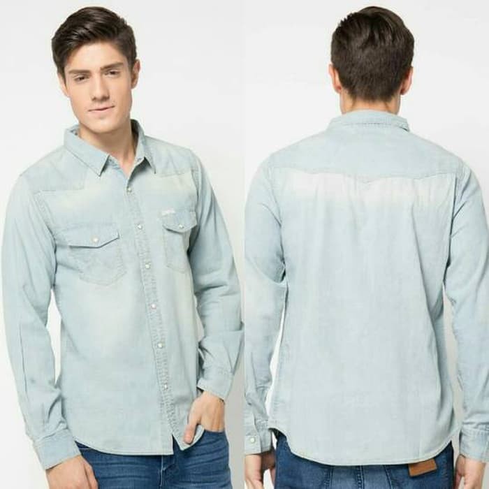 Kemeja chambray wrangler PROMO