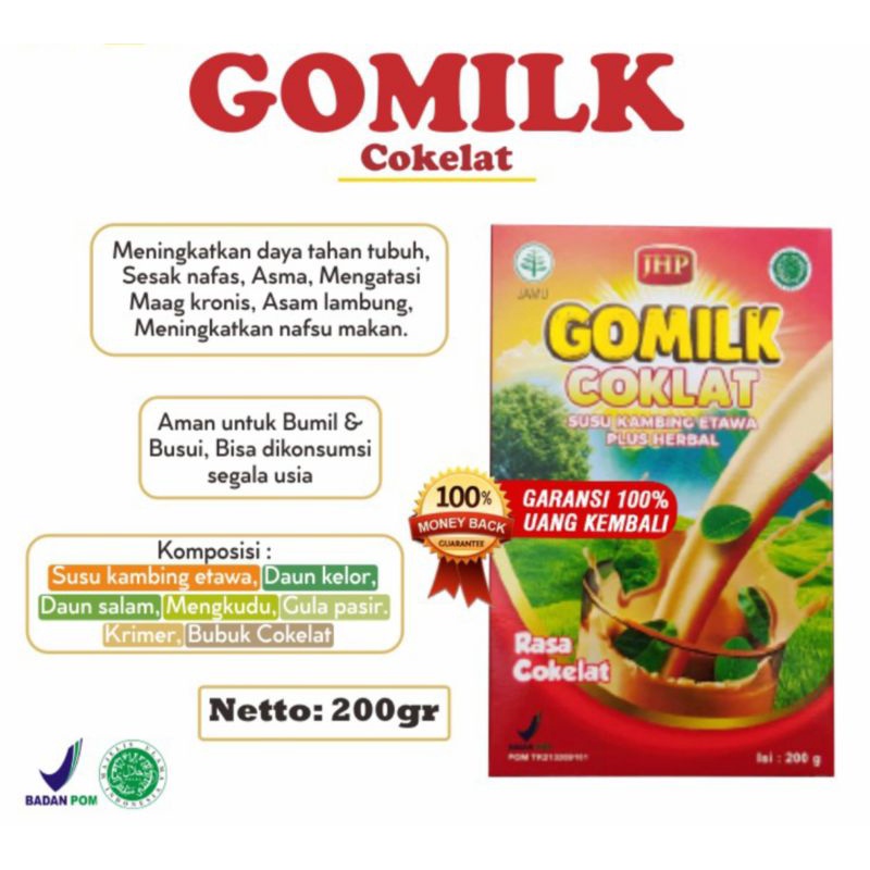 

GOMILK SUSU KAMBING ETAWA RASA COKLAT