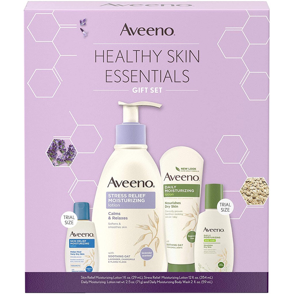 Jual Aveeno Healthy Skin Essentials Gift Set | Shopee Indonesia