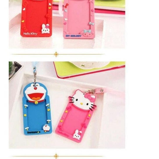 

♕ Tempat Kartu / ID Card Holder Karakter 3rd Edition dengan Tali ☄