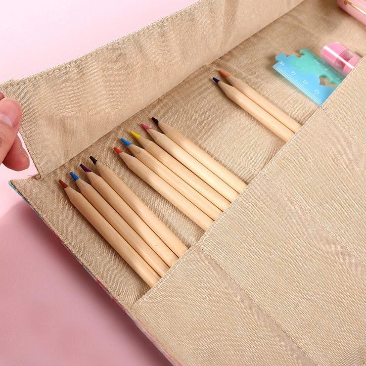 

Terlaris!! Hello Summer Flamingo Roll Up Pencil Case ....