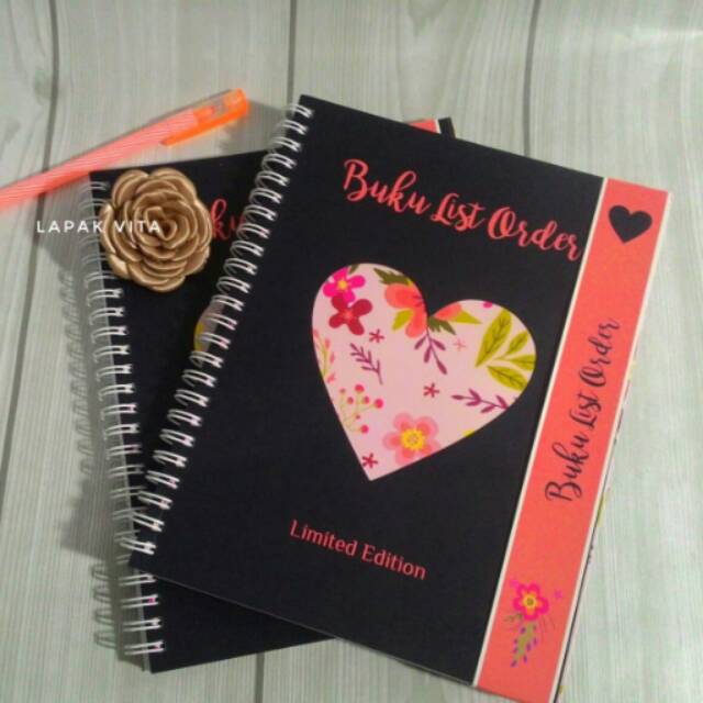 

Buku list order/ perlengkapan olshop