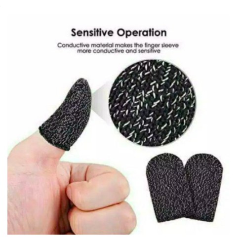 [IZUNA] Sarung Jari Jempol Gaming Anti Keringat Sensitive Touch-2