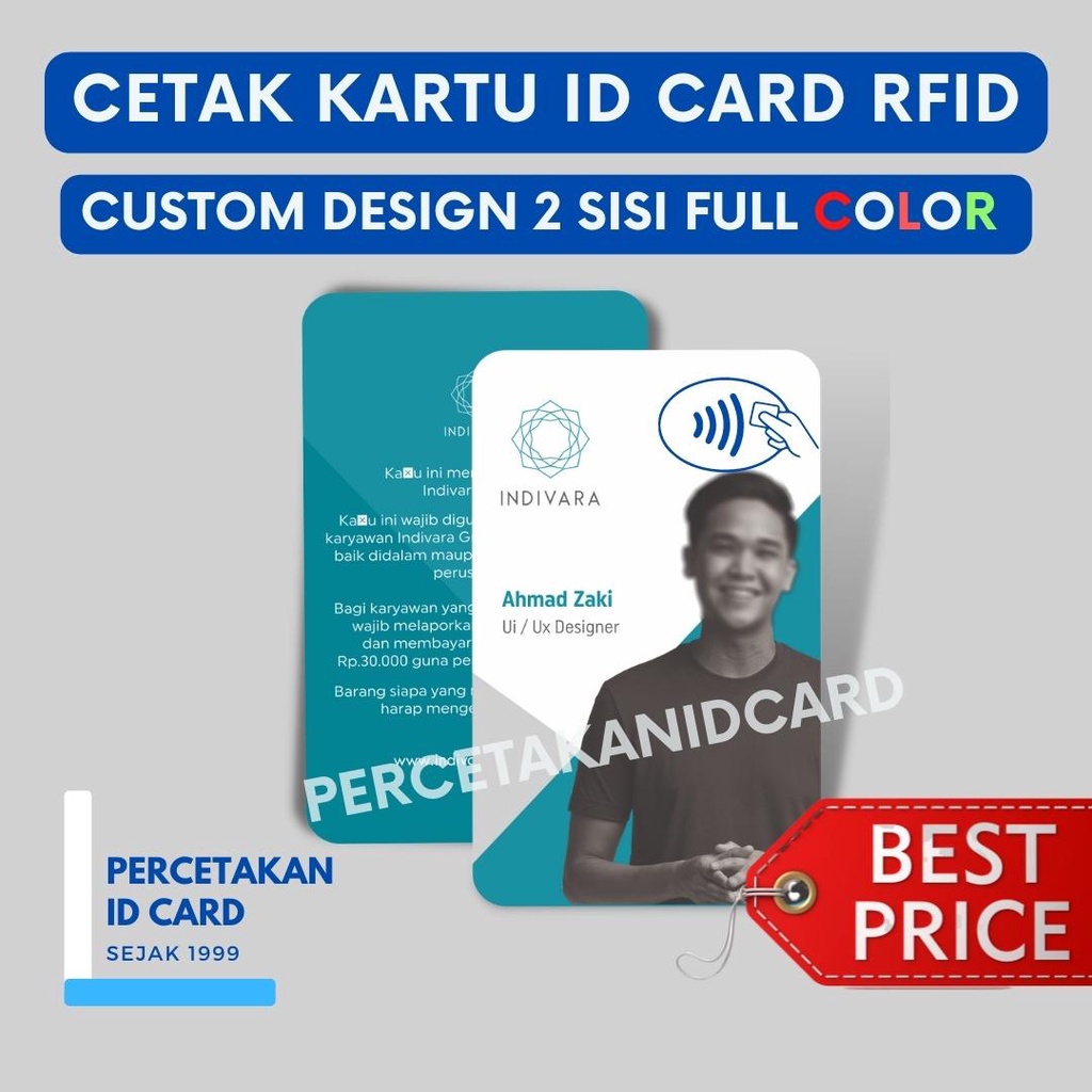 

CETAK ID CARD RFID / CETAK KARTU RFID / CETAK KARTU ACCESS
