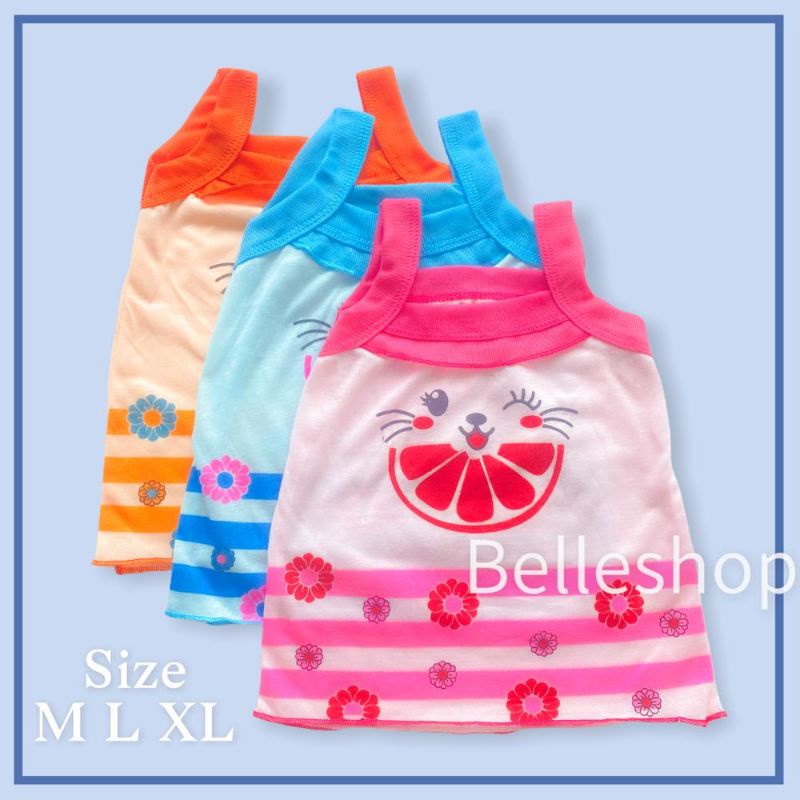 Singlet / Tanktop Anak Perempuan Karakter Lucu MATA / AYAM