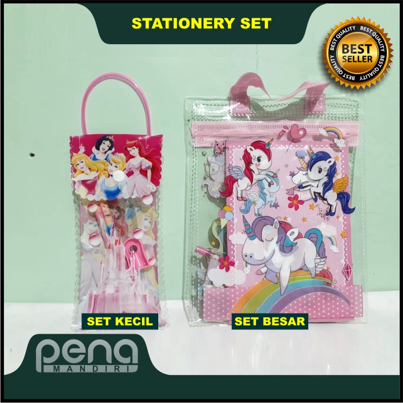 

Study Set Kotak ada Tentenagn/Paket Alat Tulis