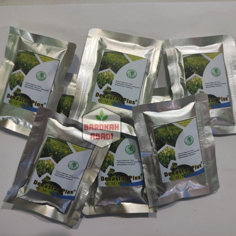 Pupuk OSMOCOTE 10 gram Dekastar Plus 13-13-13+TE PUPUK tanaman hias daun