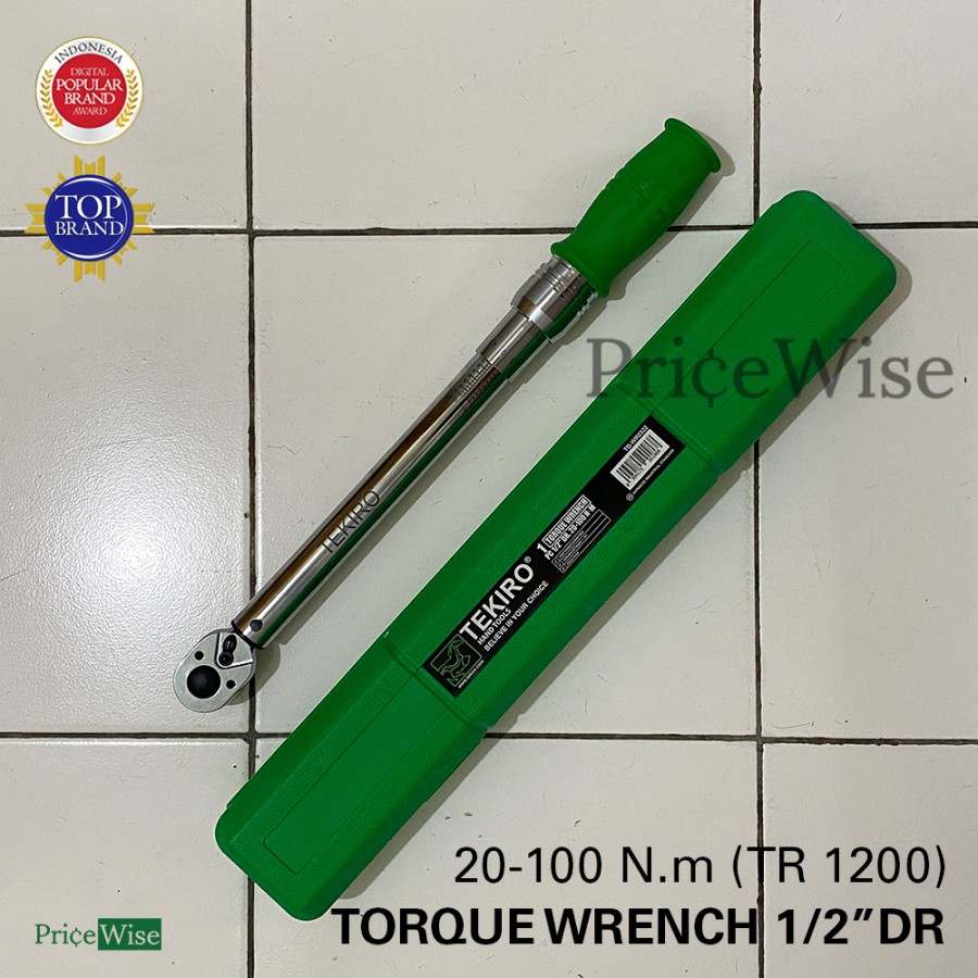Kunci Momen Torsi 20-100 Nm TR1200 Tekiro / Torque Wrench TR 1200