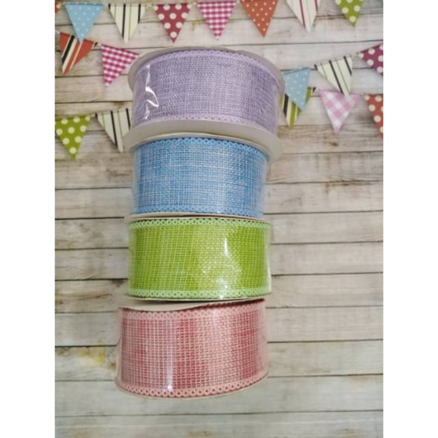 Pita goni 4 cm warna per meter