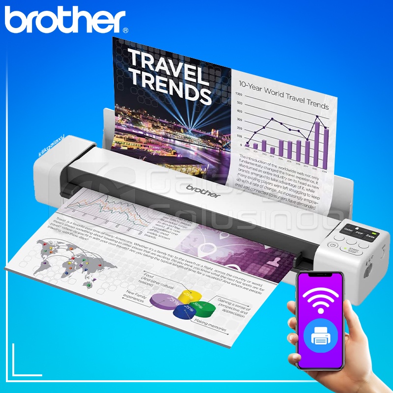 Brother DS-940DW Duplex and Wireless Mobile Document Scanner