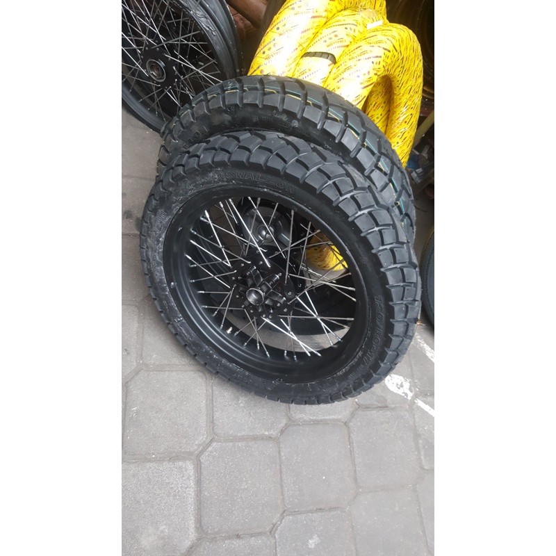 BAN SWALLOW STREET ENDURO 110/80 dan 130/80 ring 17 + ban dalam