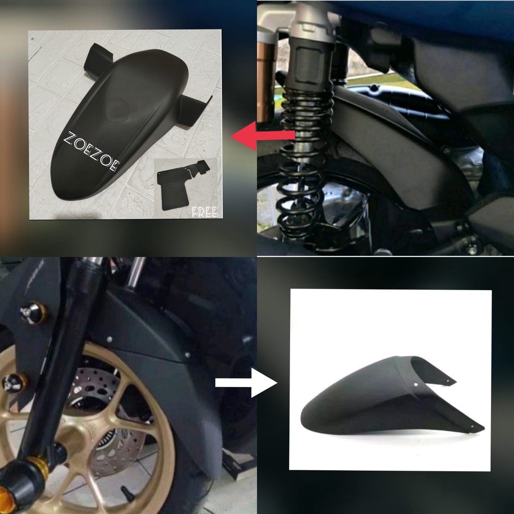 Sambungan Spakbor Depan Nmax New Plus Spakbor Kolong New Nmax 2020 2021