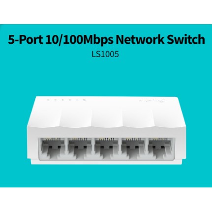 TP-LINK LS1005 5-Port 10/100Mbps Desktop Switch