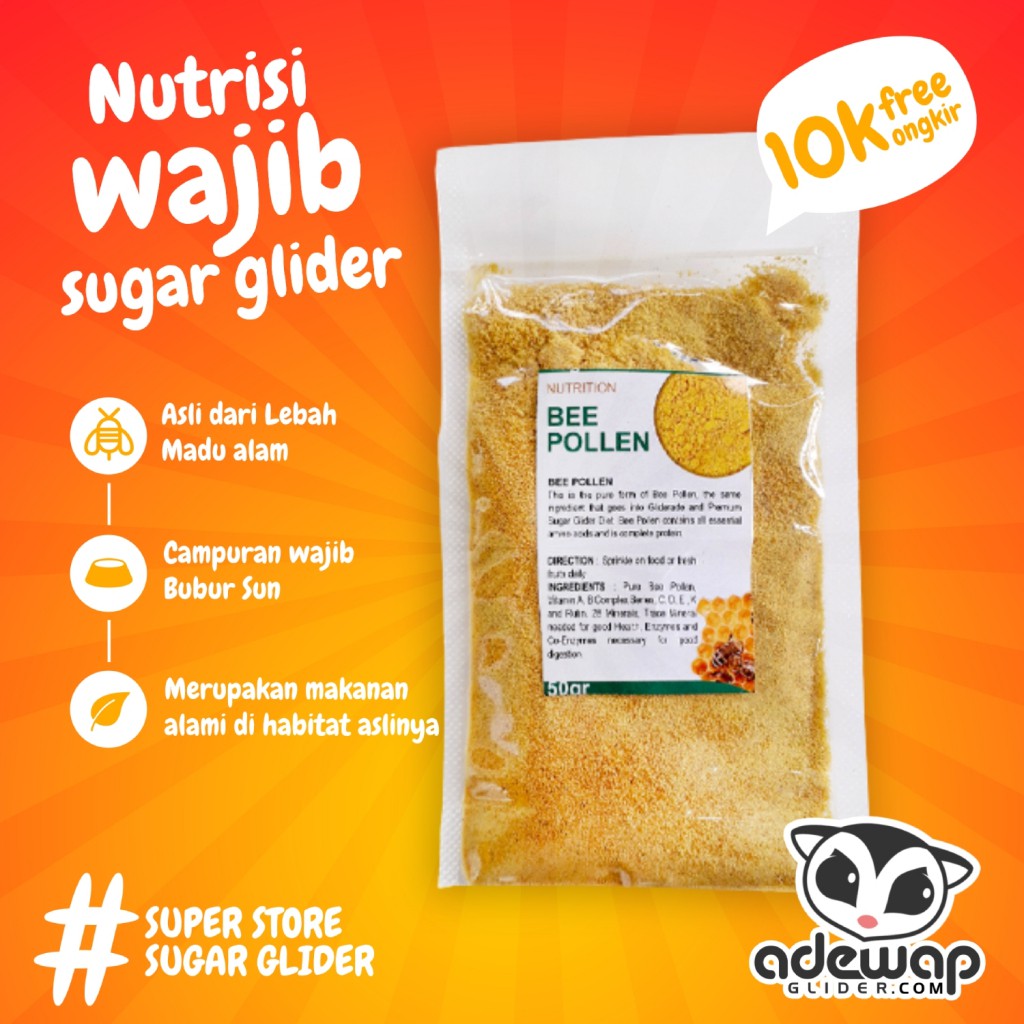 ADEWAP GLIDER Premium Bee Pollen Sugar Glider