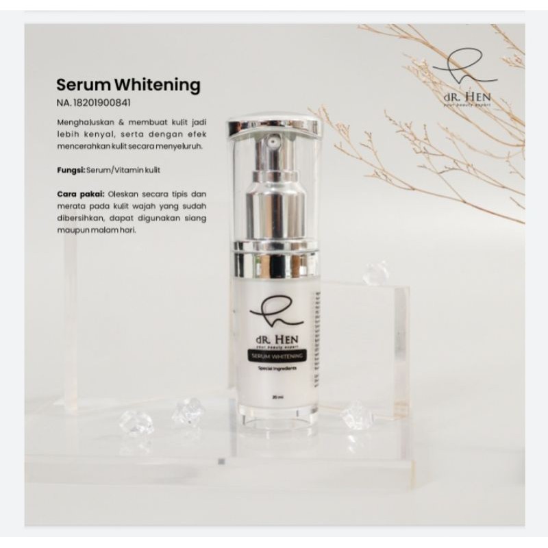Serum Whitening - dR. HEN