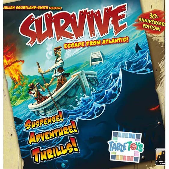(Original) Survive: Escape from Atlantis Board Game