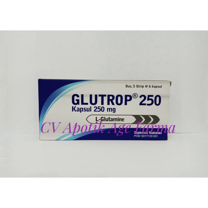 Glutrop 250 Caps isi 30 (Tropica)