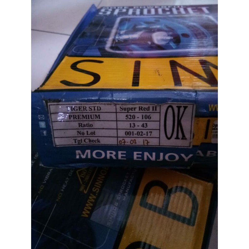 SINNOB GIR SET TIGER