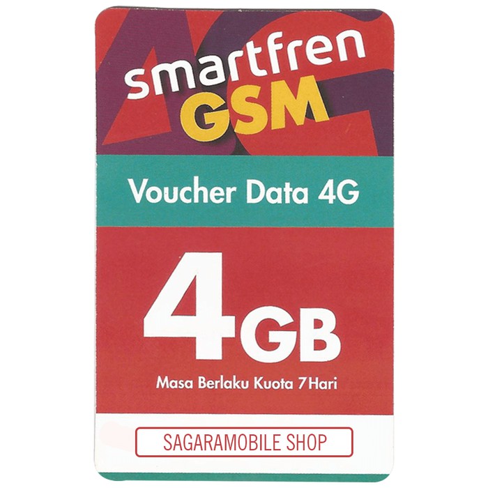 VOUCHER SMARTFREN 4 GB