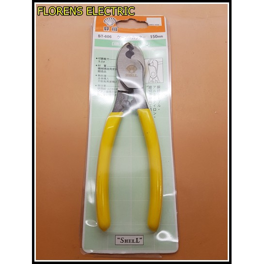 Tang Potong kabel 6" Merk SHELL ST-606 / PLIERS