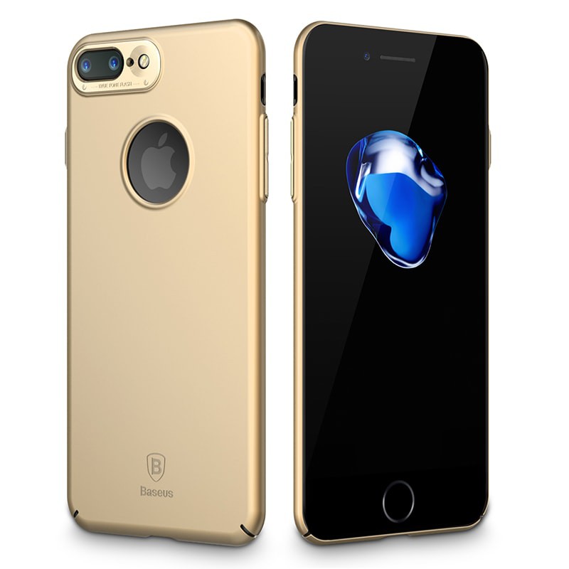 Baseus Simpleds Hard Case Casing Cover iPhone 7 Plus - Gold