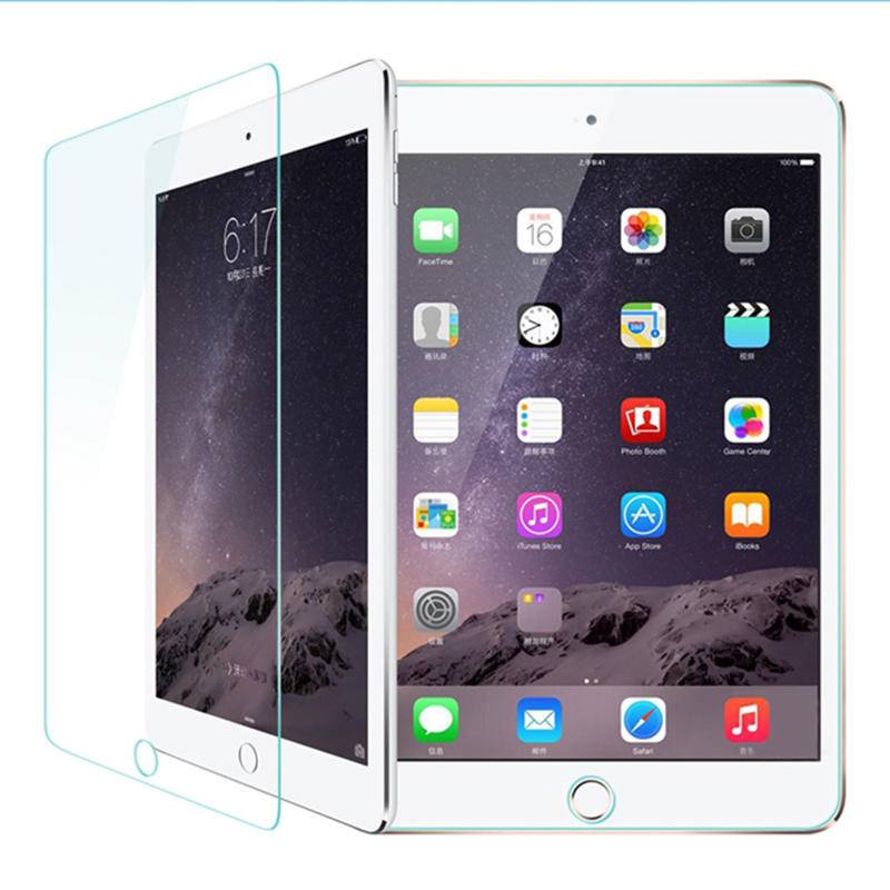 1-2pcs tempered Glass Pelindung Layar iPad Pro 11 12.9 2018 2020 2021 HD 5 4 3 2 9 8 7 6 10.2 9.7 Mini 6 5 4 3 8.3 7.9