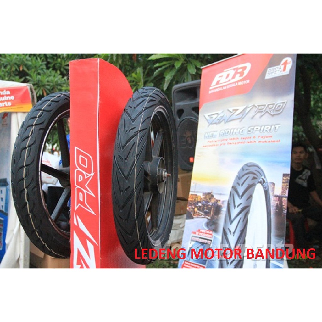 FDR 80/80-17 Genzi Pro Ban Tubeless Roda Depan Motor Bebek