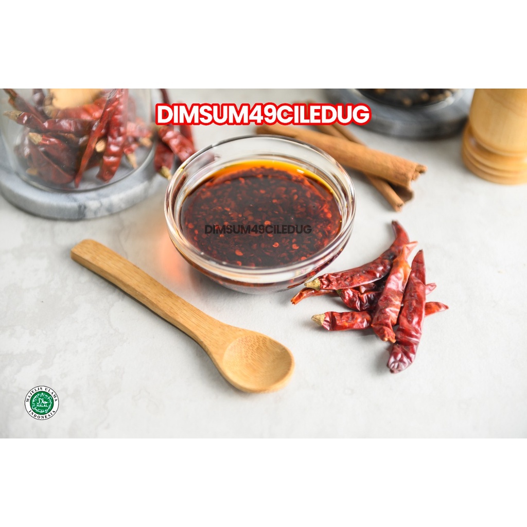 

Saos Chili Oil isi 100gram / Saos Dimsum 49