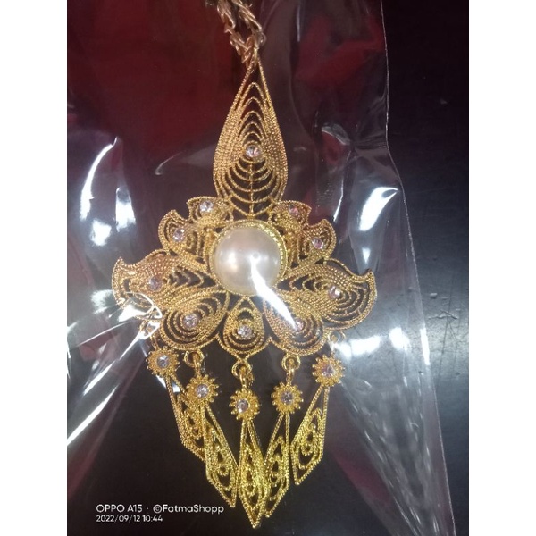 Kalung Adat Bugis ready, kalung baju bodo, kebaya