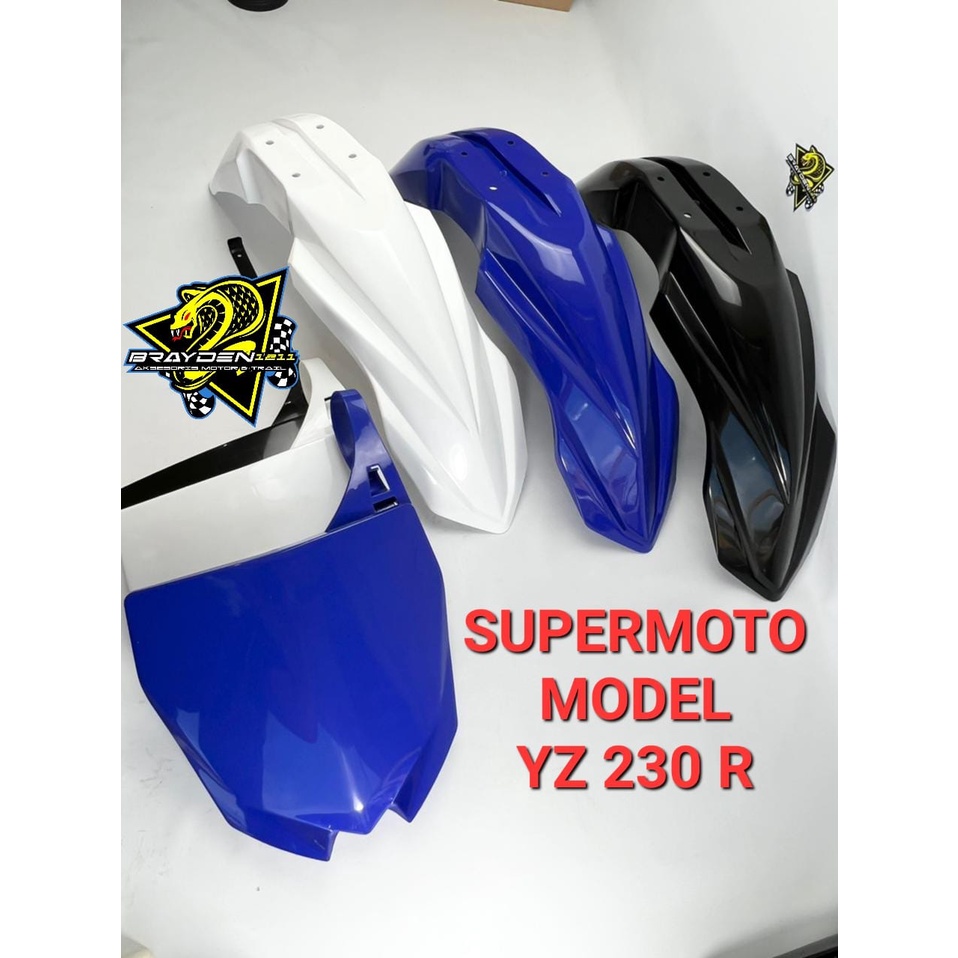 SPAKBOR DEPAN YZ 250/PAPAN NOMOR DAN SPAKBOR YZ250/SELEBOR DEPAN YZ250/PAPAN NOMOR YZ250