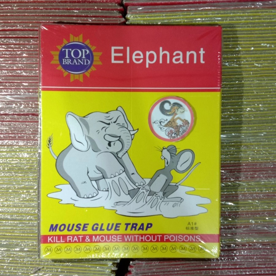 Lem Tikus Papan Import Cap Gajah Elephant Paket 10pcs