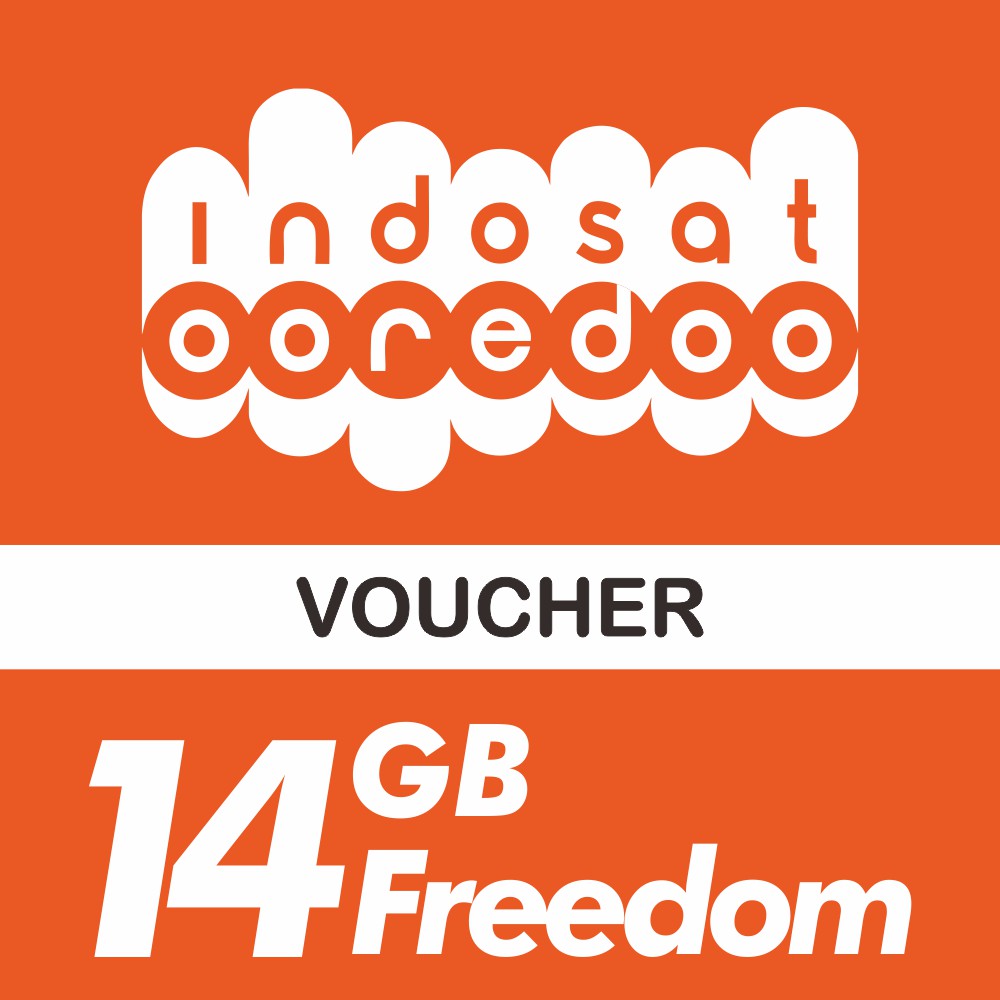 Voucher Indosat Freedom 14GB